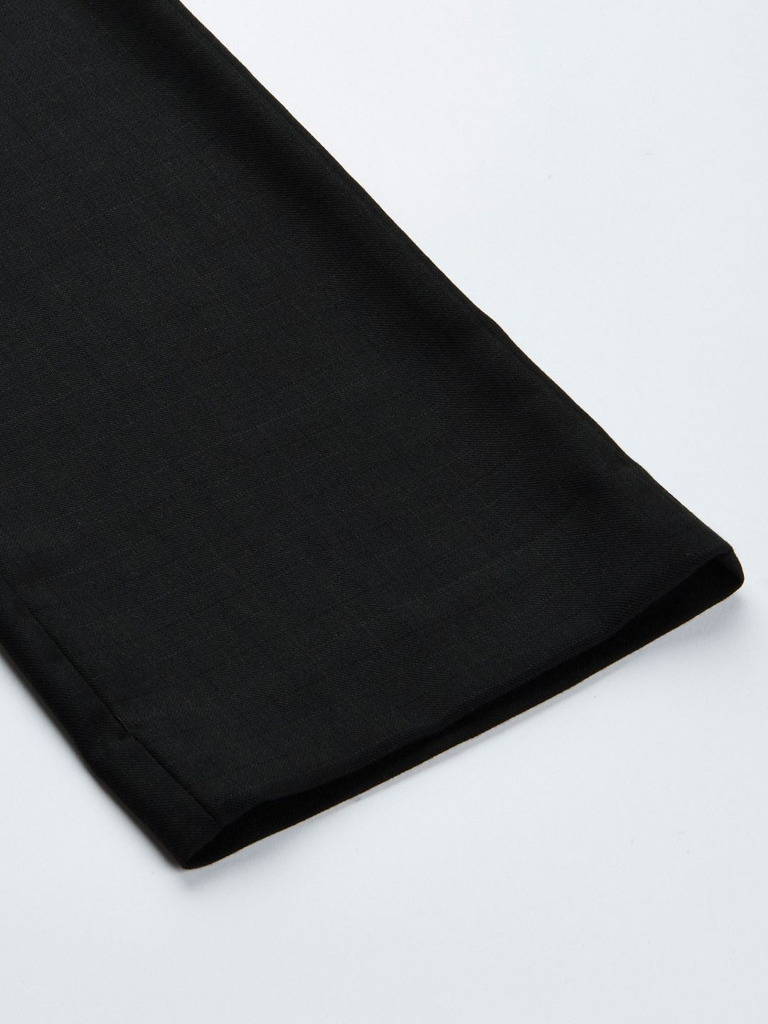 Park Avenue Men Black Trousers