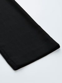 Park Avenue Men Black Trousers