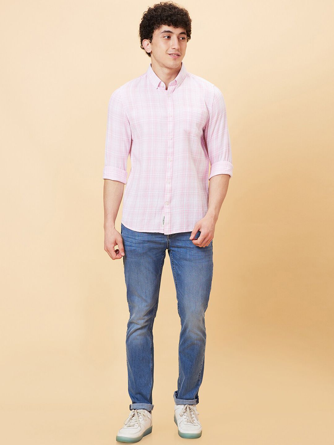 Being Human Men Slim Fit Mid Rise Clean Look Heavy Fade Jeans