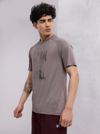 HRX by Hrithik Roshan Typography Printed Rapid-Dry Training T-shirt