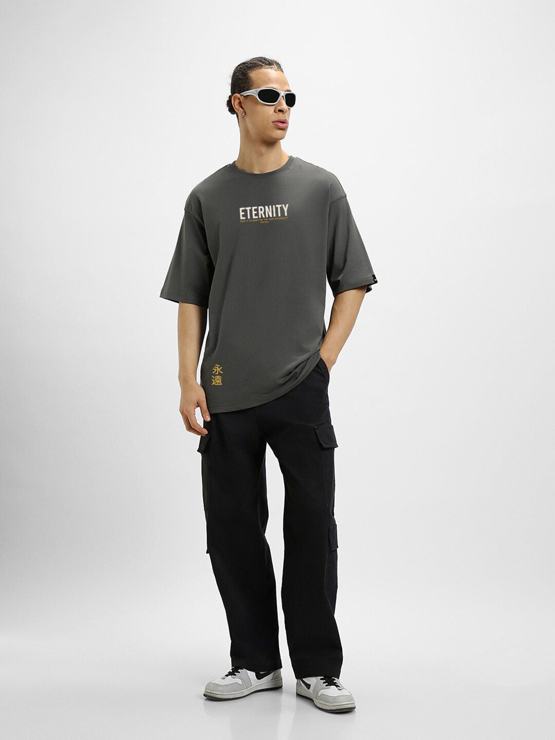 Bewakoof Anime Graphic Printed Oversized T-shirt