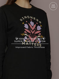 DILLINGER Printed Drop-Shoulder Sleeves Oversized Pure Cotton T-shirt