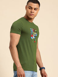 Being Human Printed Pure Cotton T-shirt