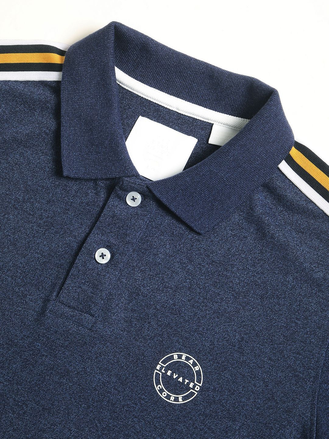 THE BEAR HOUSE Slim Fit Polo Collar T-shirt