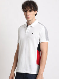 THE BEAR HOUSE Polo Collar Cotton Slim Fit T-shirt