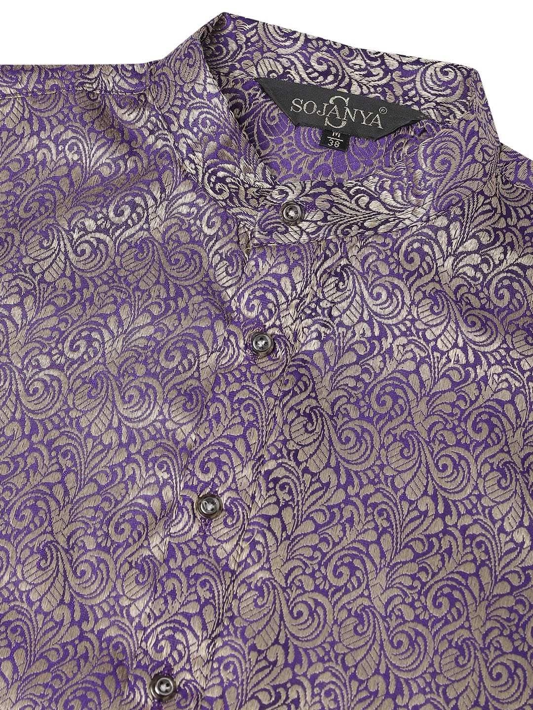 SOJANYA Rekaan Tenunan Motif Etnik Kurta