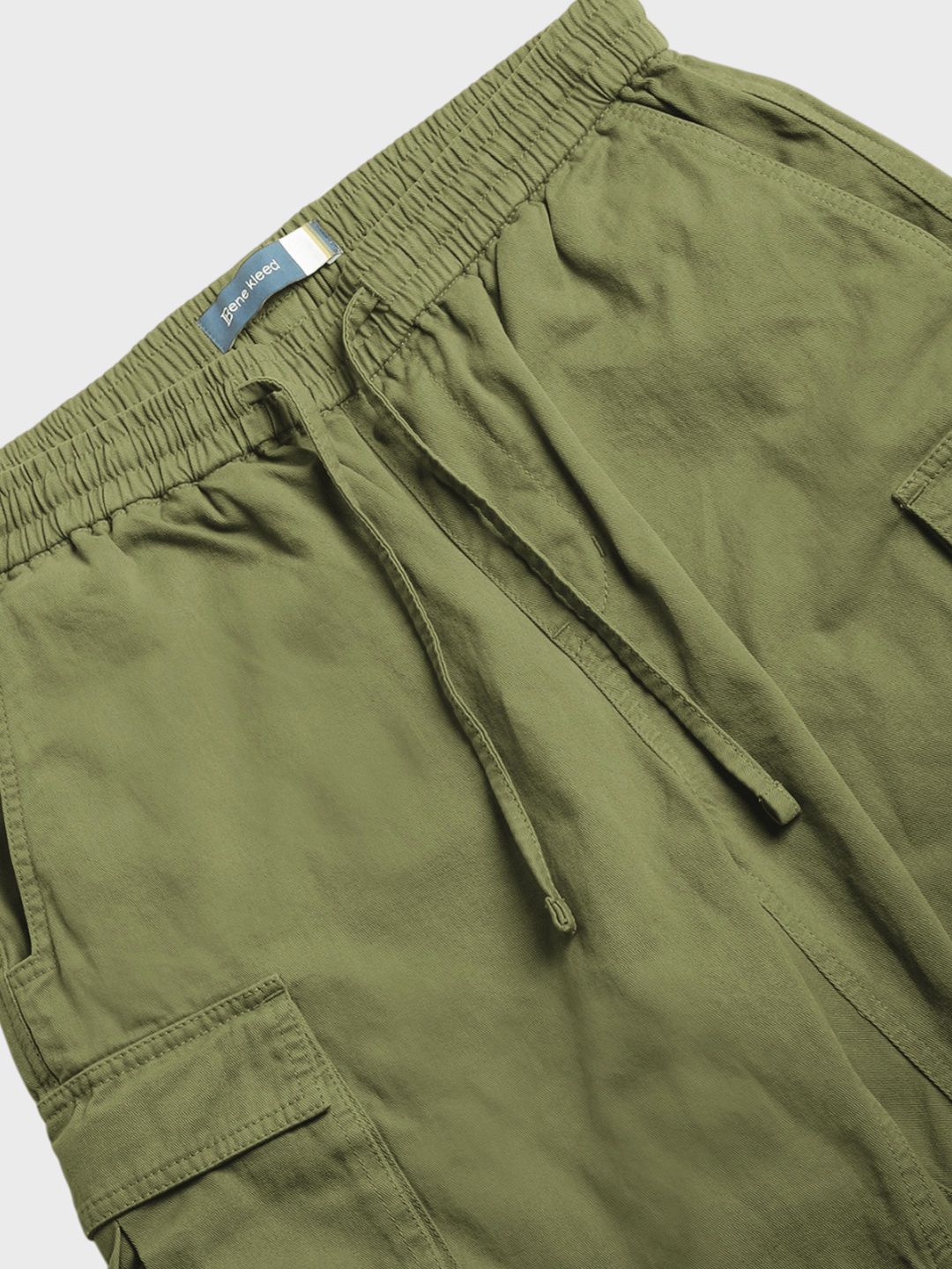 Bene Kleed Men Relaxed Pure Cotton Joggers Trousers