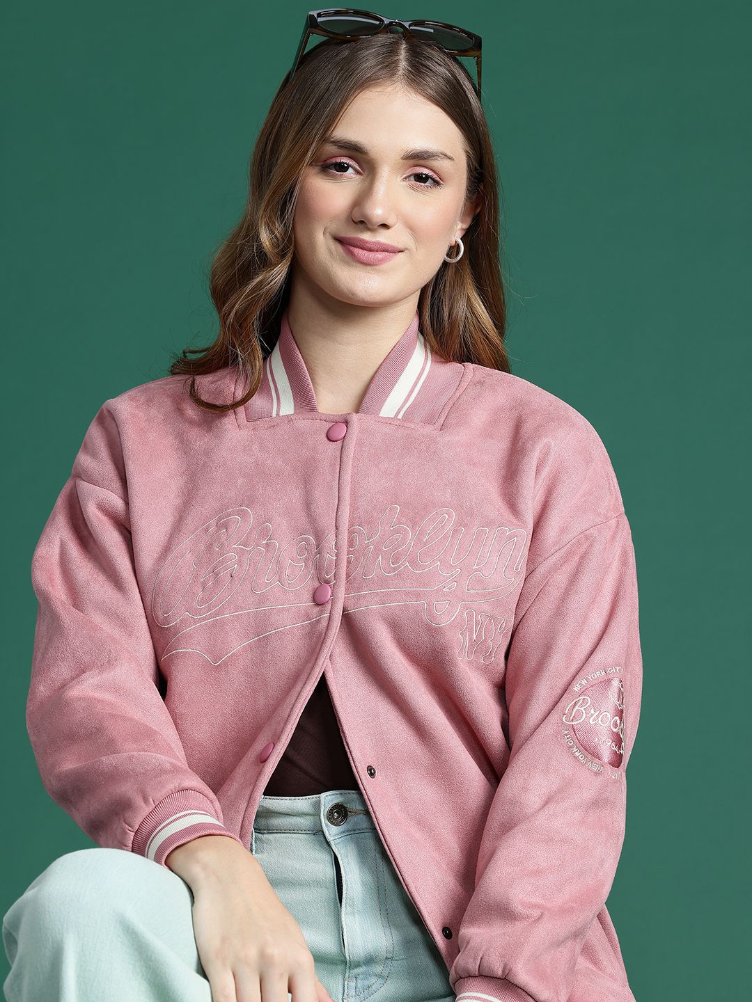 DressBerry Longline Bomber Jacket