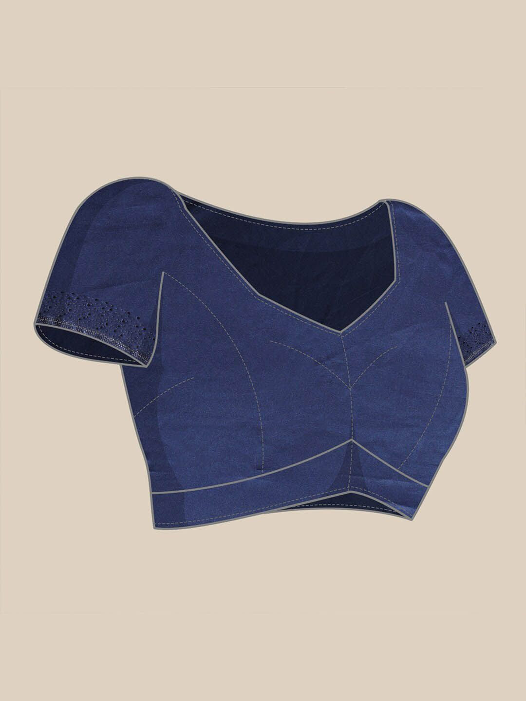 kasee Saree Satin Dihiasi Manik dan Batu