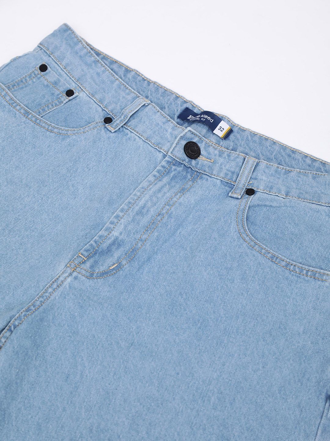 Bene Kleed Men Barrel fit High-Rise Jeans