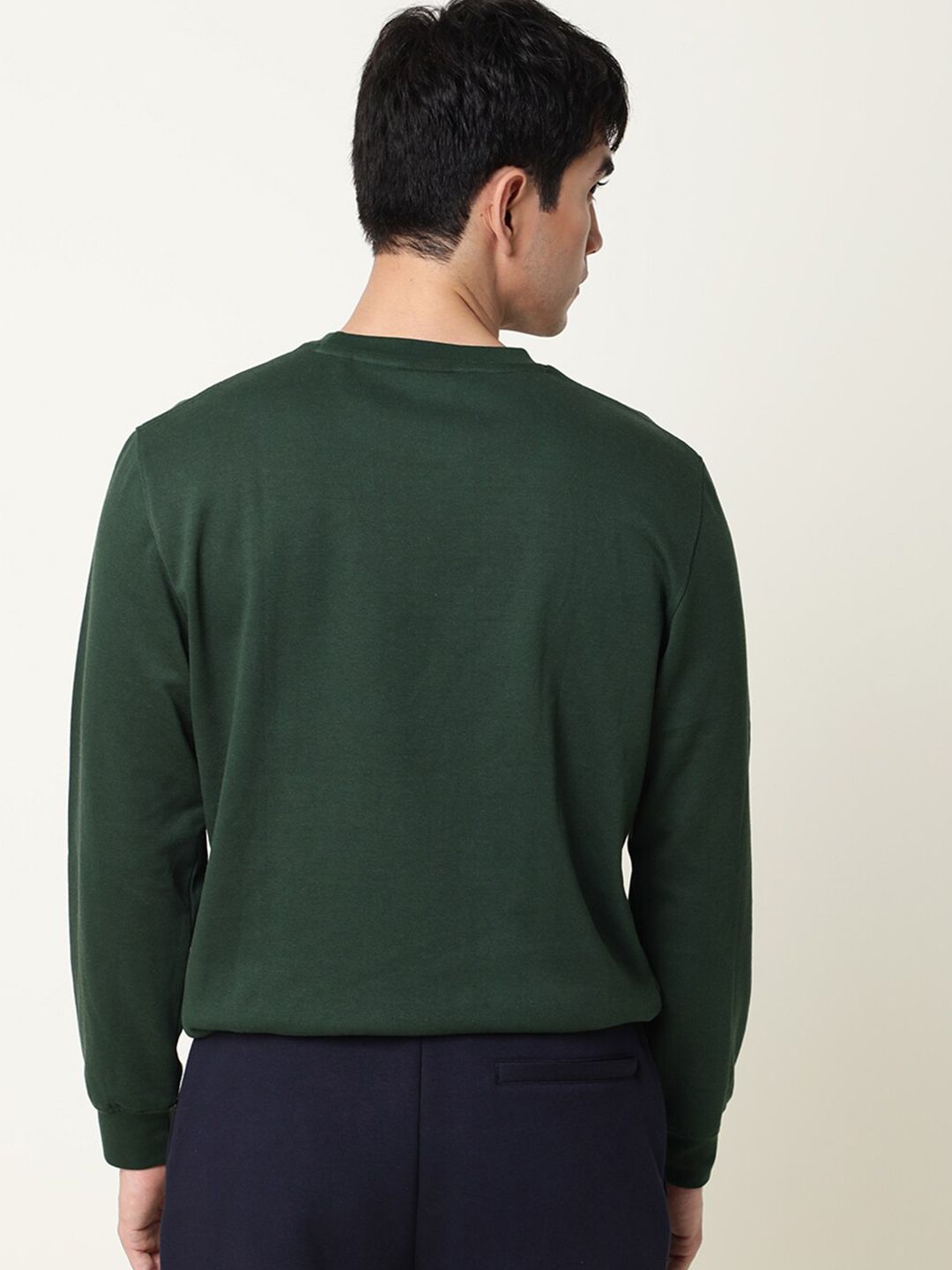 RARE RABBIT Men Velveto Sweatshirt