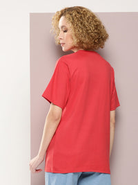 DILLINGER Graphic Printed Oversized Pure Cotton T-shirt