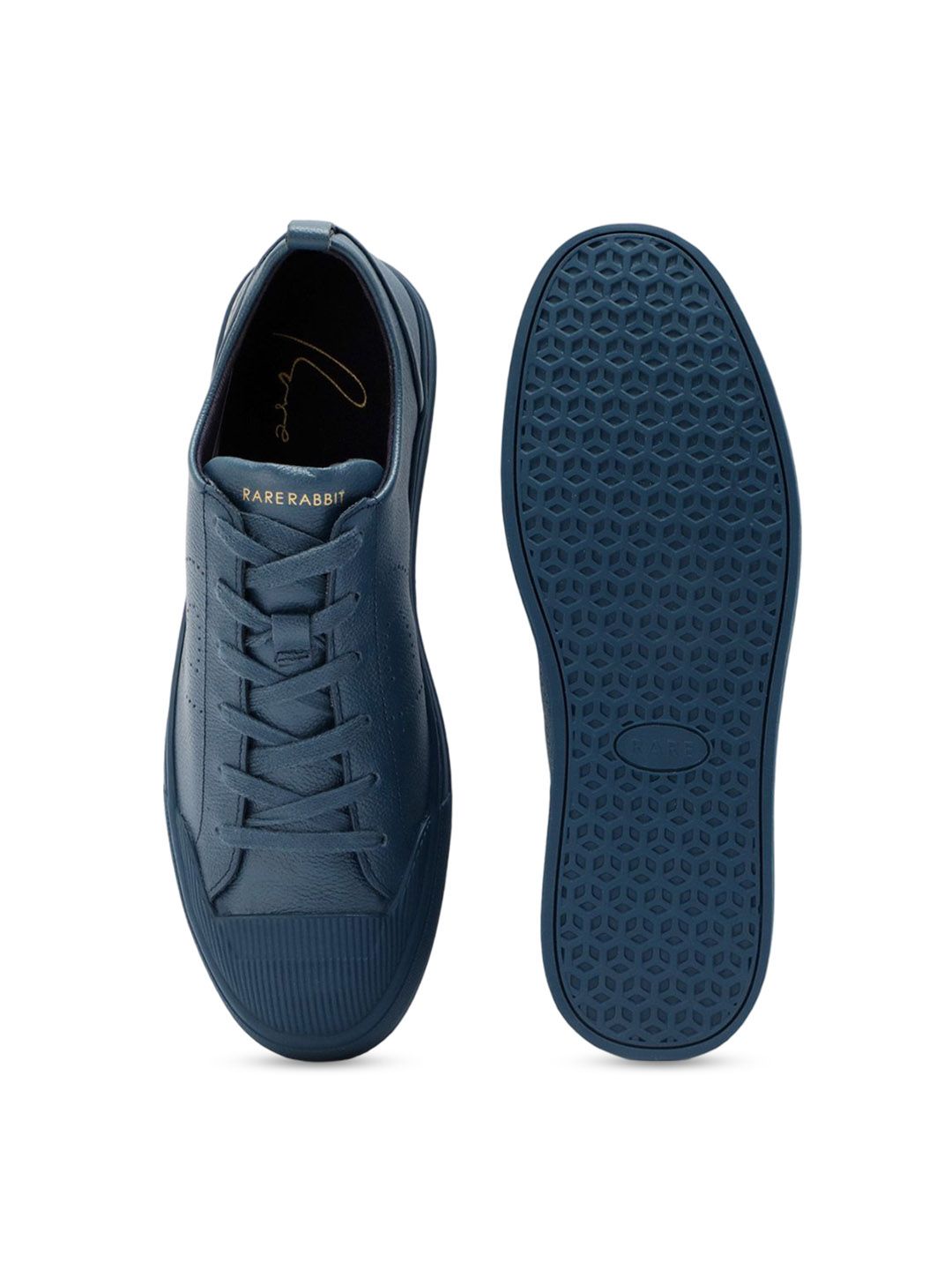 RARE RABBIT Men Sauron Pro Leather Sneakers