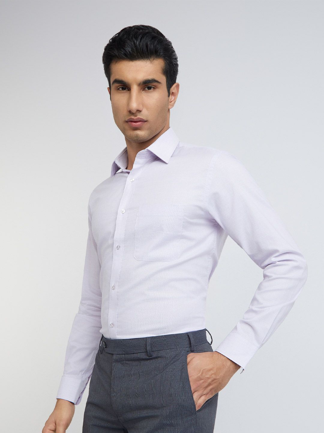 Raymond Pure Cotton Slim Fit Formal Shirt