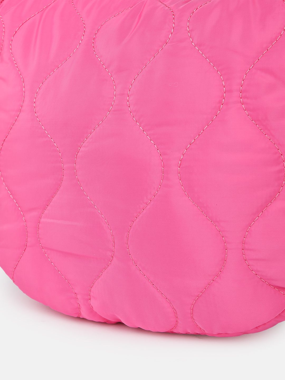 DressBerry Structured Quilted Shoulder Bag