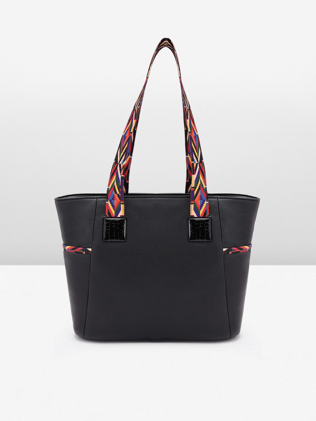 Berrylush Textured Shopper Tote Bag