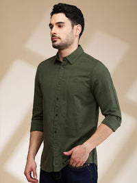 Being Human Men Slim Fit Opaque Casual Shirt