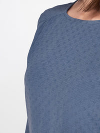 AND Blue Blouson Top