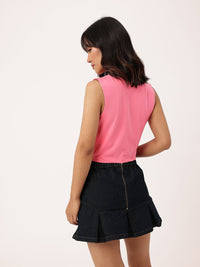 DressBerry Heartfelt Hues Cowl Neck Gathers Top