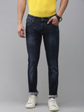 SPYKAR Men Slim Fit Low-Rise Light Fade Stretchable Jeans