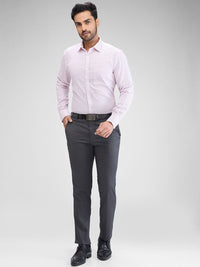 Park Avenue Men Textured Slim Fit Trousers