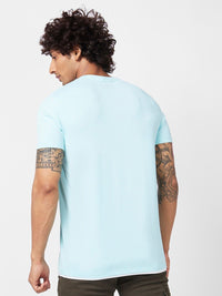 SPYKAR Round Neck Slim Fit Cotton T-shirt