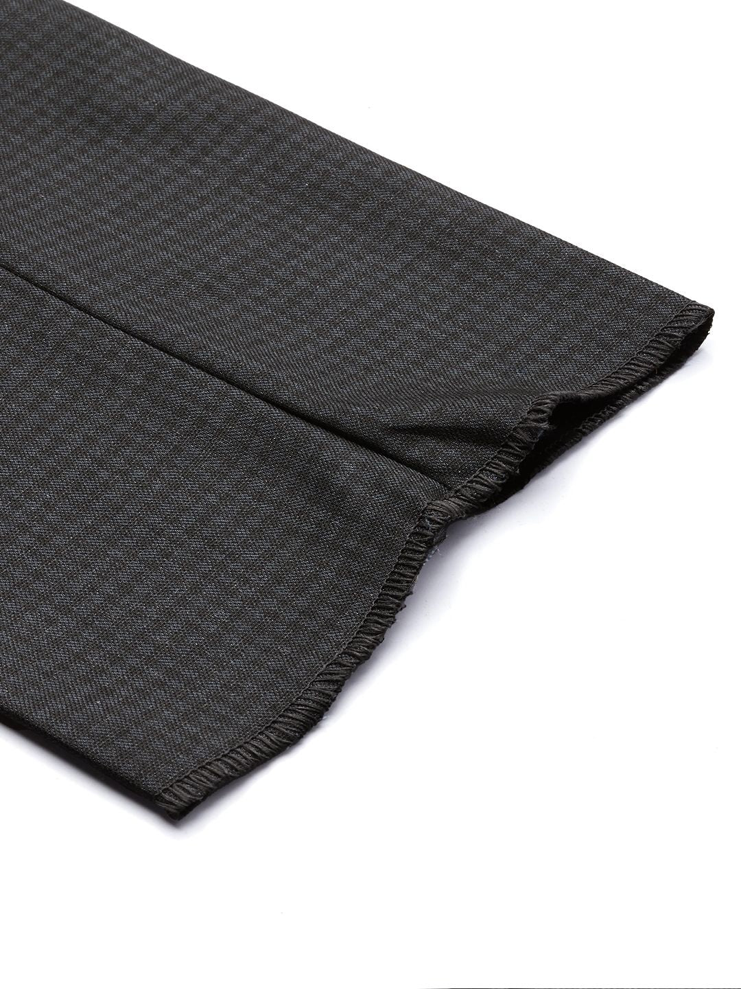 Raymond Men Checked Slim Fit Formal Trousers