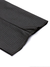 Raymond Men Checked Slim Fit Formal Trousers
