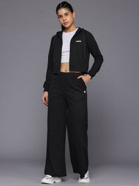 HRX by Hrithik Roshan Brand Logo Detail Hooded Zip-Up Lifestyle Tracksuit