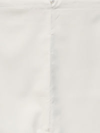 SOJANYA Men Off-White Solid Pathani Kurta with Salwar