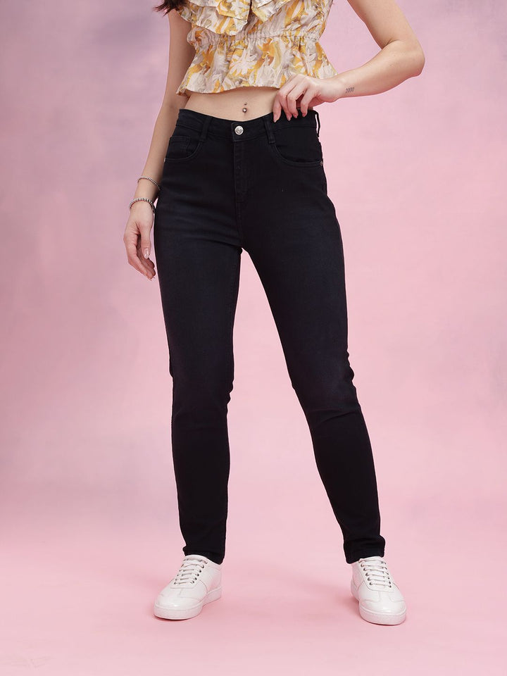 DressBerry Women Slim Fit Mid-Rise Stretchable Jeans