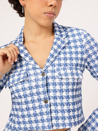 DressBerry Fusion Fits Geometric Print Textured Co-Ords