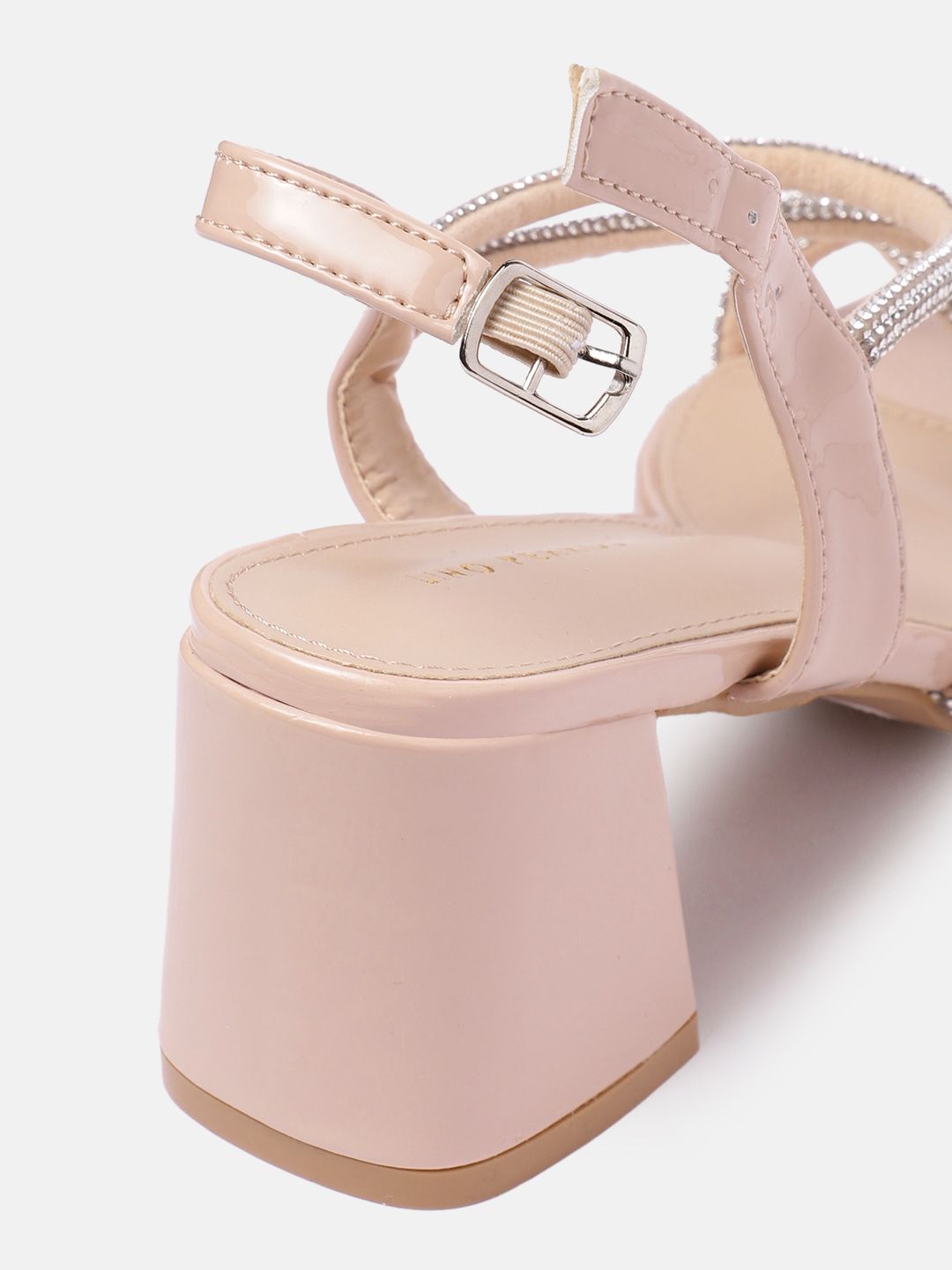 Lino Perros Embellished Party Block Heels