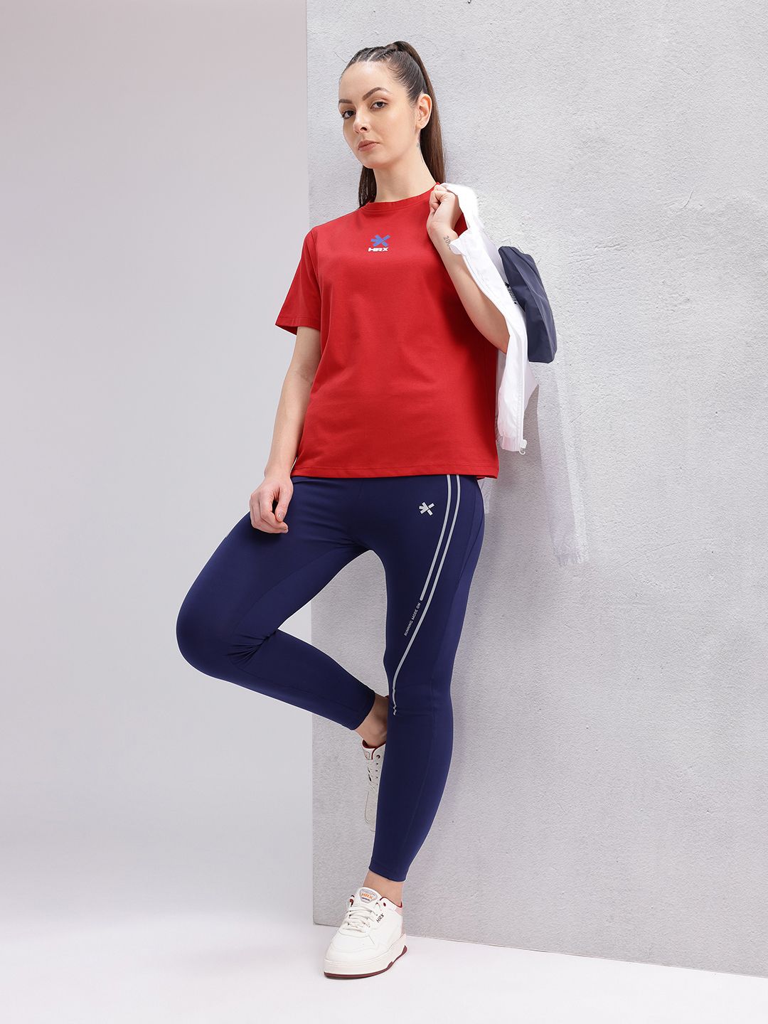 HRX by Hrithik Roshan Typography Printed T-shirt