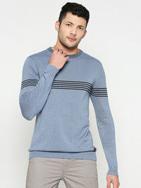 Being Human Striped Long Sleeves Pullover