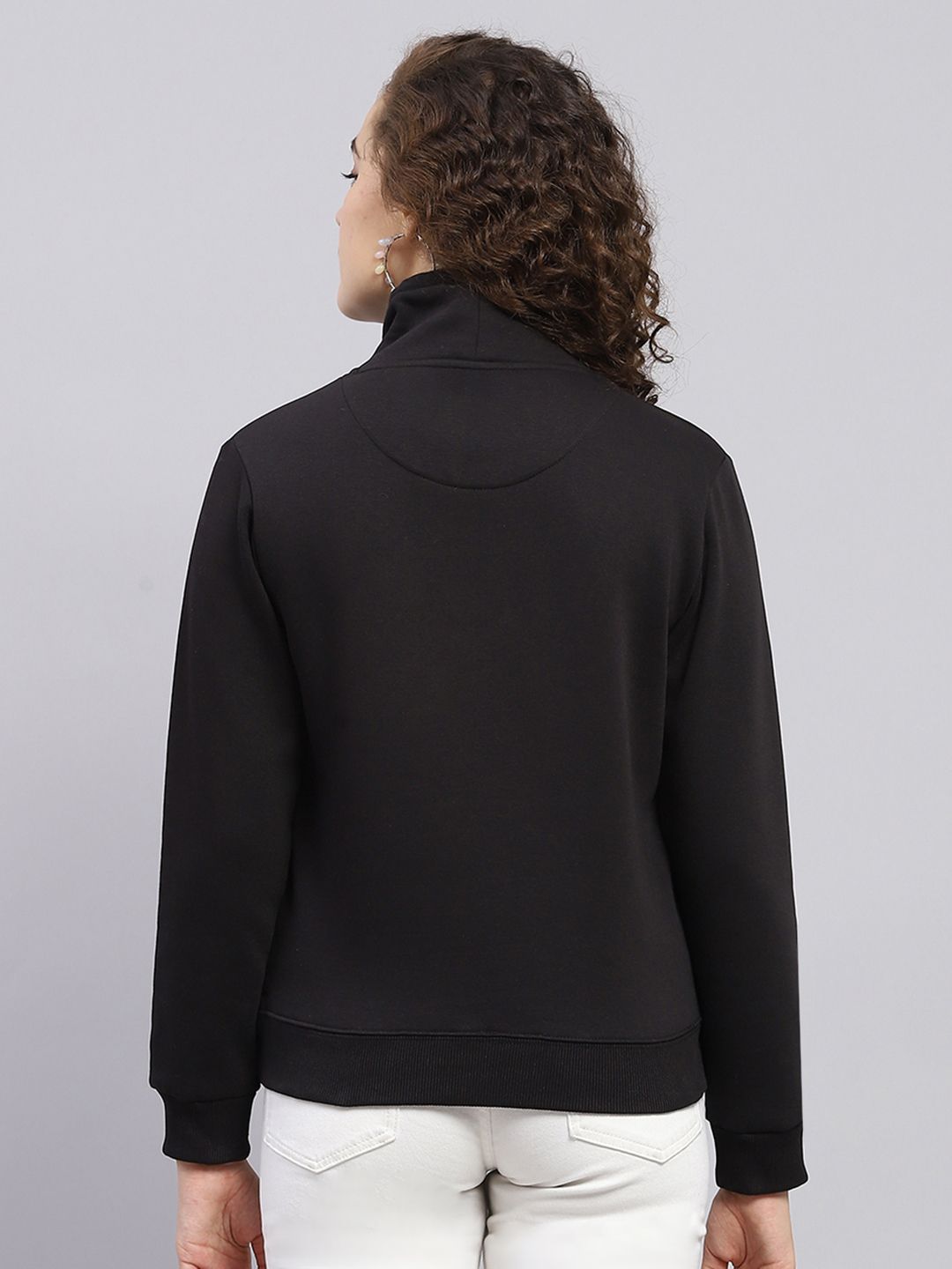 Monte Carlo High Neck Embellished Sweatshirt