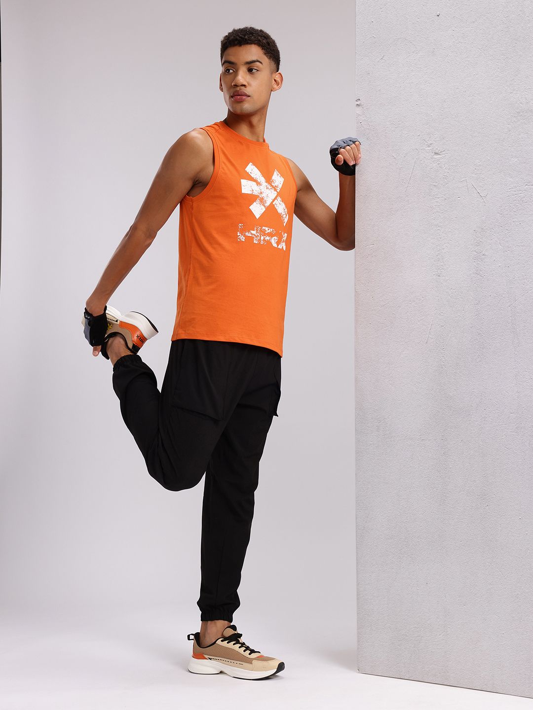 HRX by Hrithik Roshan Men Brand Logo Printed T-shirt