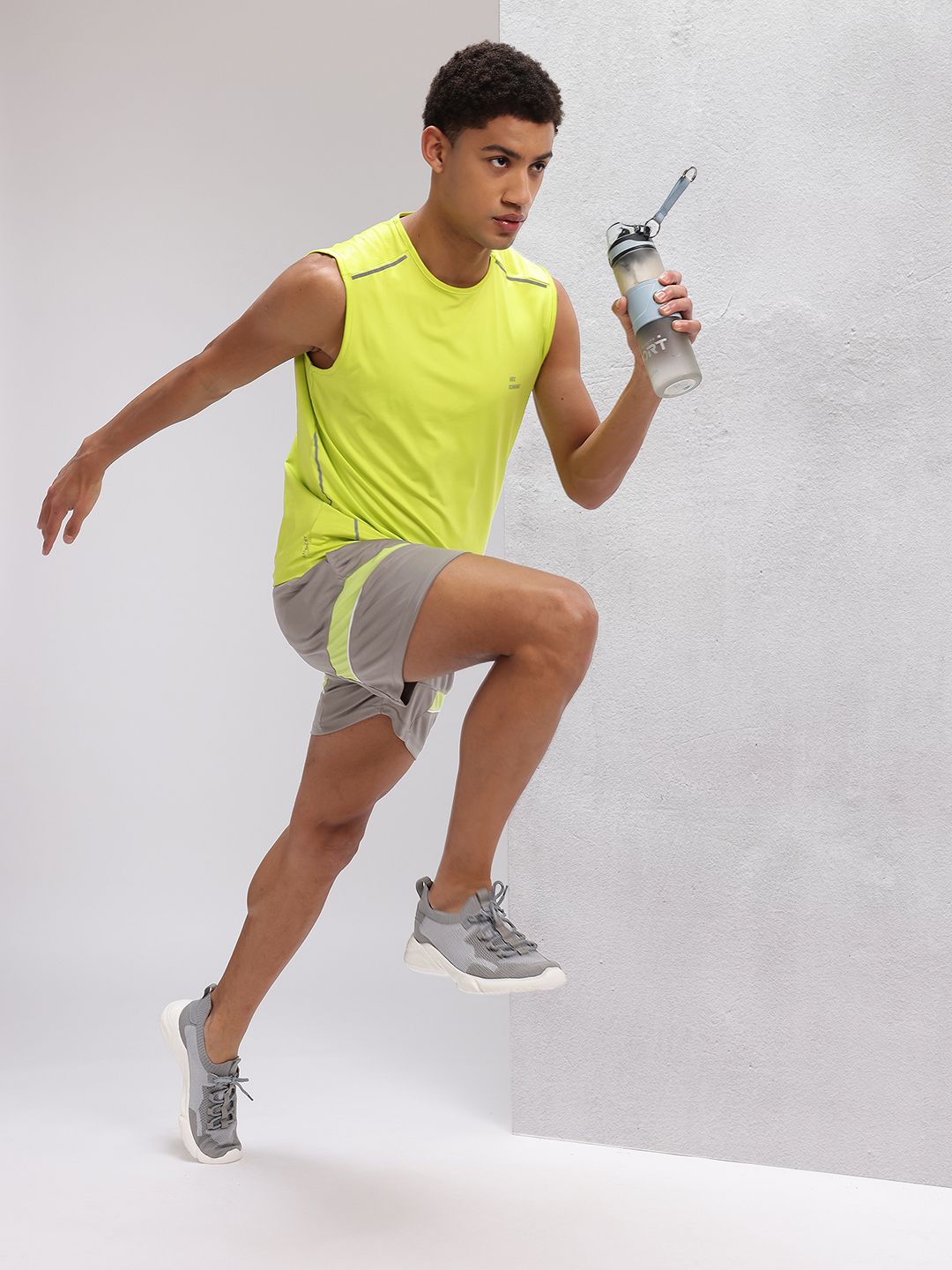 HRX by Hrithik Roshan Men Rapid Dry Striped Running Shorts