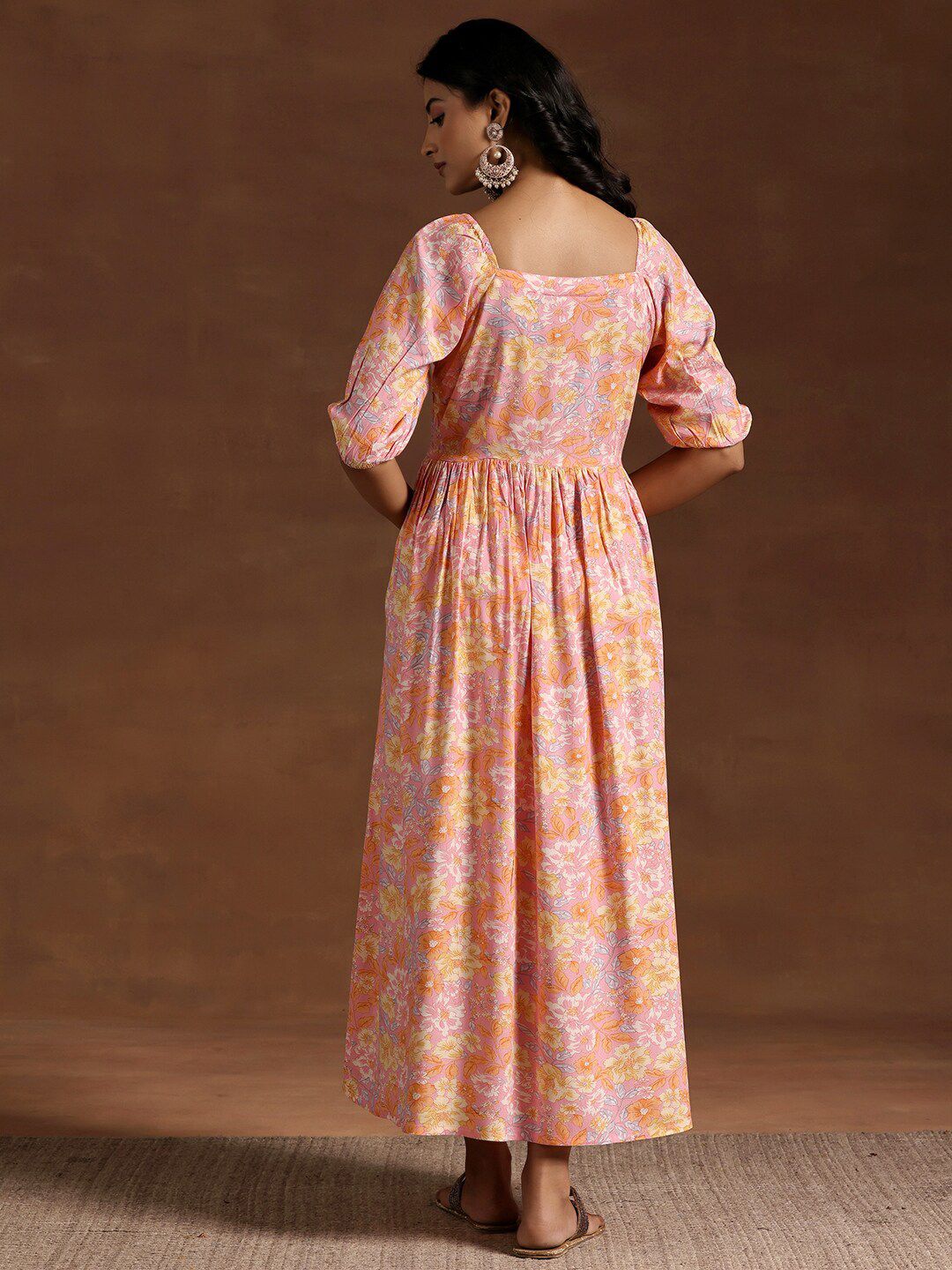 Libas Floral Printed Maxi Dress