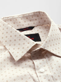 Raymond Slim Fit Striped Pure Cotton Formal Shirt