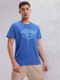HRX by Hrithik Roshan Typography Printed Training T-shirt