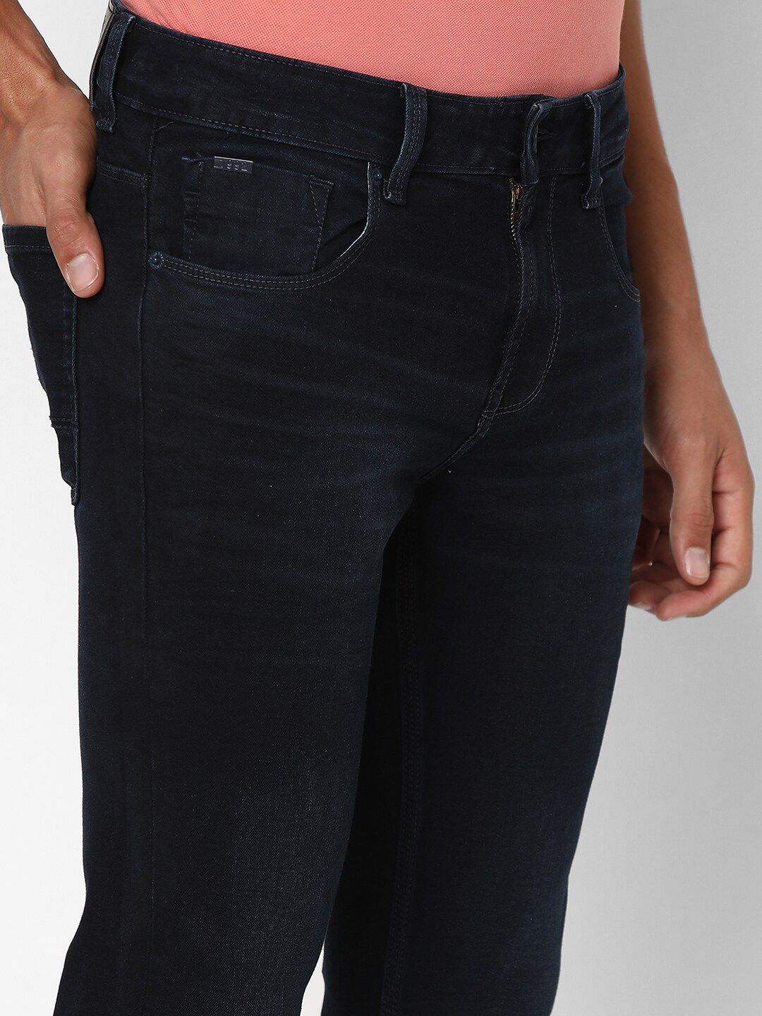 SPYKAR Men Kano Slim Fit Clean Look Stretchable Jeans