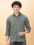 Being Human Men Slim Fit Opaque Casual Shirt