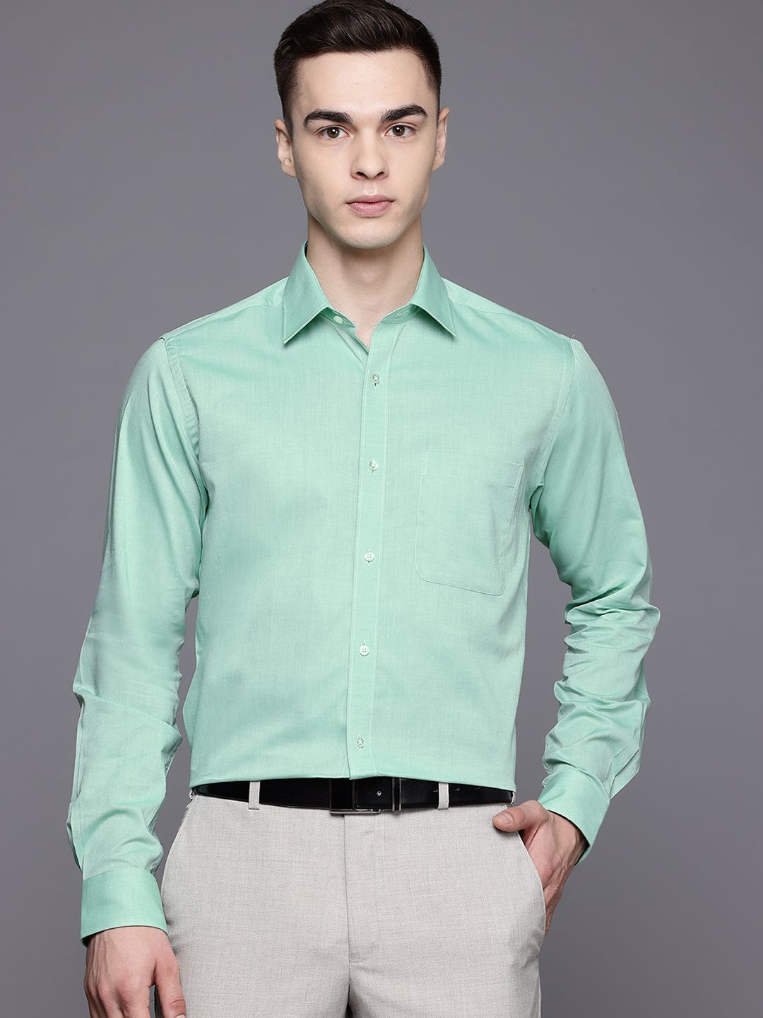 Raymond Pure Cotton Slim Fit Formal Shirt