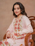 HOUSE OF KARI Floral Printed Thread Work Cotton Straight Kurta