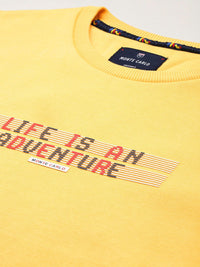 Monte Carlo Pure Cotton Printed Sweatshirt