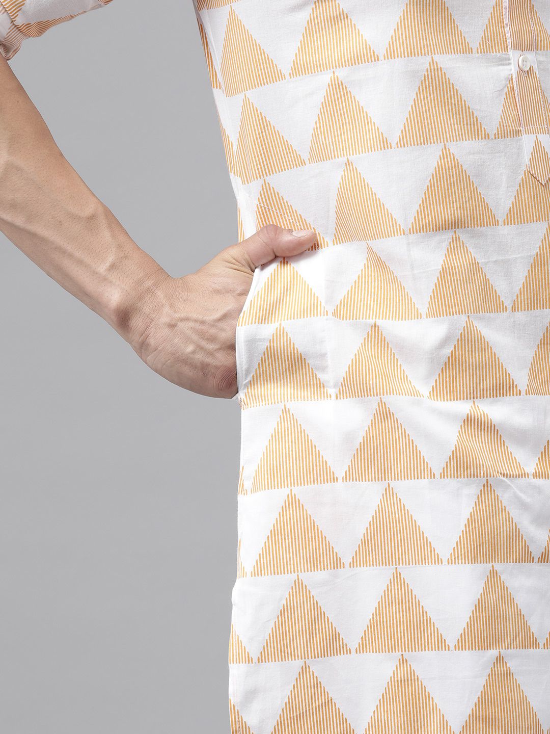 See Designs Printed Regular Pure Cotton Kurta With Pyjamas