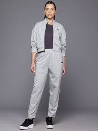 HRX by Hrithik Roshan Brand Logo Detail Lifestyle Zip-Up Tracksuit