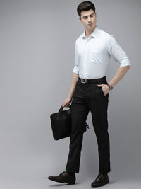 Park Avenue Slim Fit Striped Pure Cotton Formal Shirt