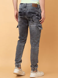 Being Human Mid-Rise Jogger Fit Cargo Jeans
